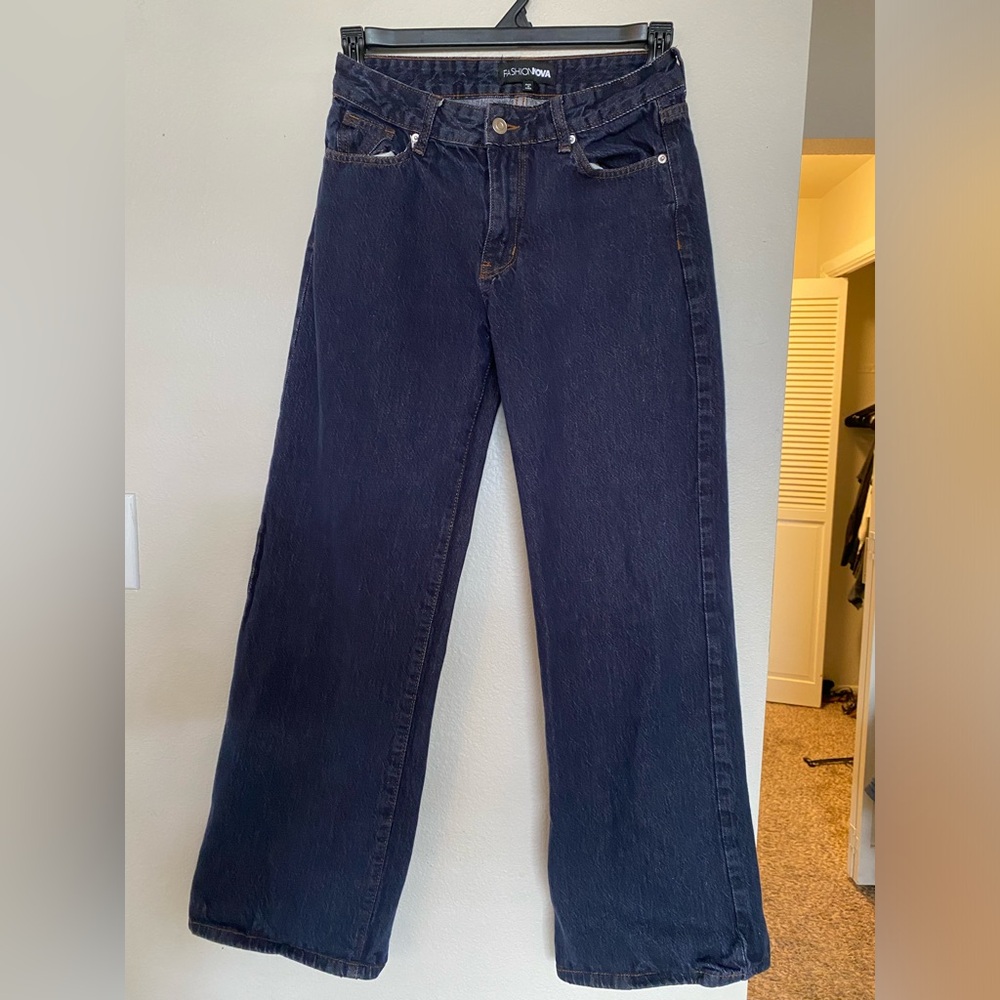 Fashion Nova Classic Blue Jeans